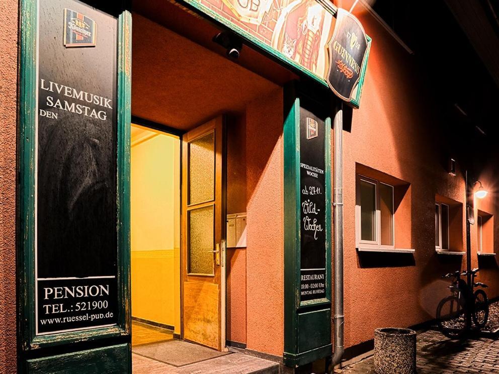 זאנגרהאוזן Pension Ruessel-Pub מראה חיצוני תמונה